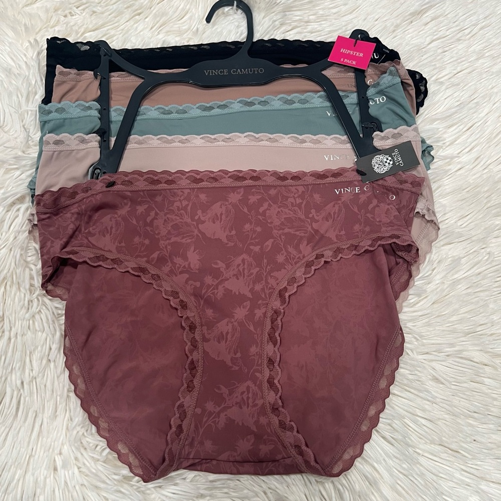 Vince Camuto 5 pack of women‎ briefs size S